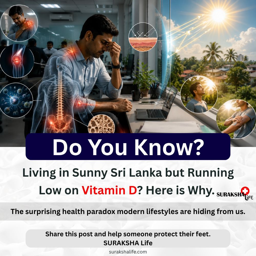 The Sunshine Paradox: Why Vitamin D Deficiency is So Common in Tropical Sri Lanka